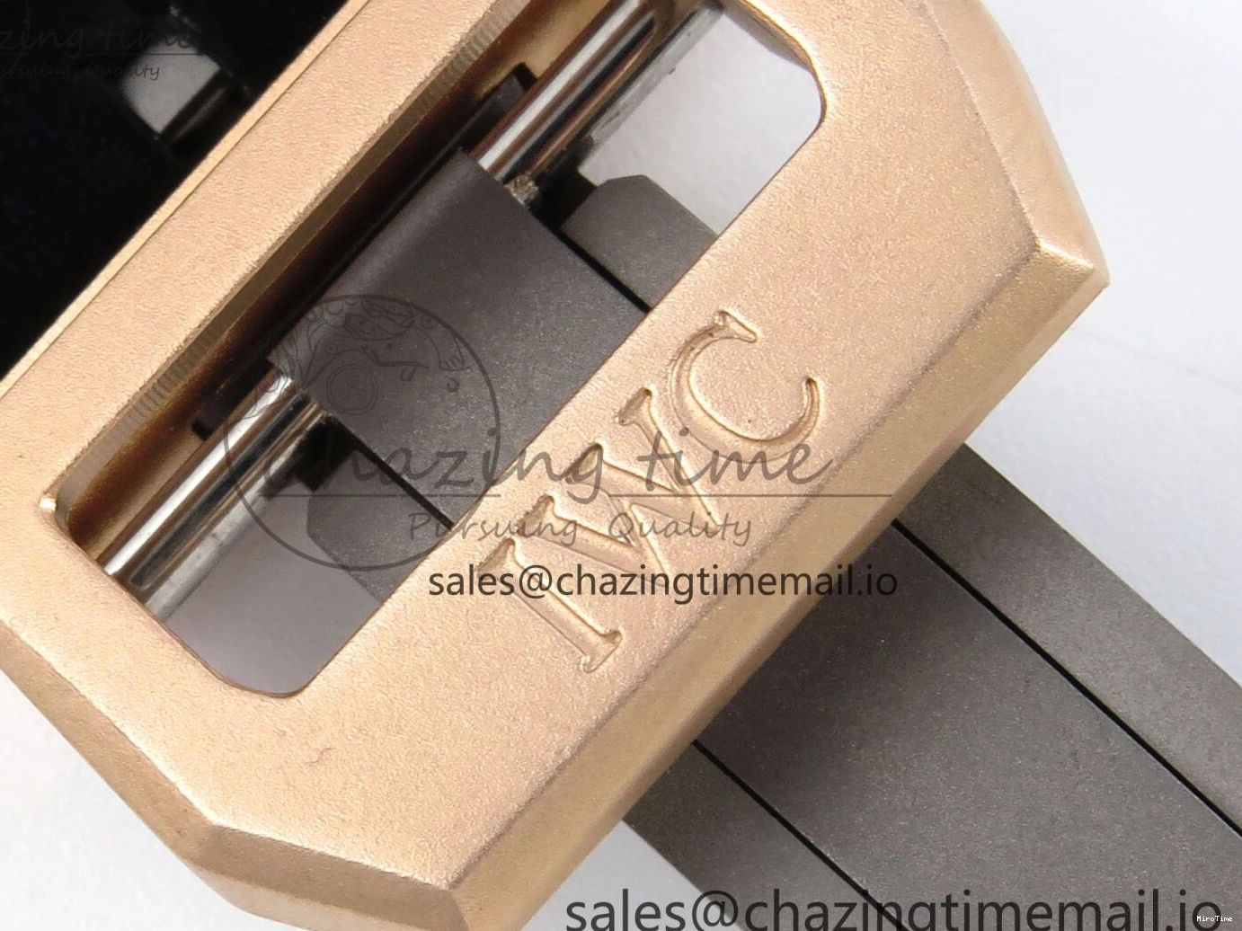 MIROTIME 0410 Affordable Big Pilot IW329703 M+F 1:1 Best Edition Black Dial on Black Nylon Strap MY 7004